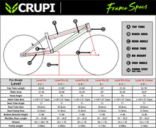 Load image into Gallery viewer, CRUPI LEVEL 20" PRO MODEL FRAMES