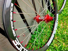 Load image into Gallery viewer, BMX EDGE PERFORMANCE RIMS + 20MM FRONT CRUPI QUAD HUBSET 36 hole