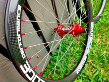 Load image into Gallery viewer, BMX EDGE PERFORMANCE RIMS + 20MM FRONT CRUPI QUAD HUBSET 36 hole
